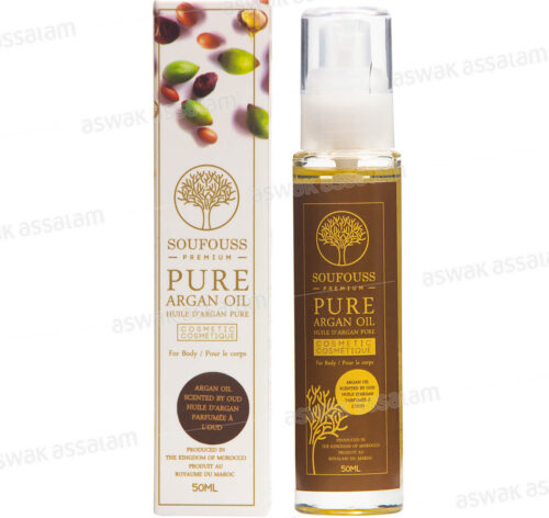 HUILE D’ARGAN COSMETIQUE A L’OUD 50ML