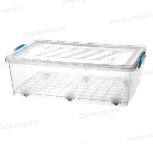 BOITE DE RANGEMENT 30L AVEC ROUES