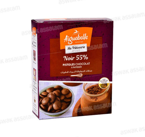 PISTOLES CHOCOLAT NOIR 55% 250G MA PATISSERIE AIGUEBELLE