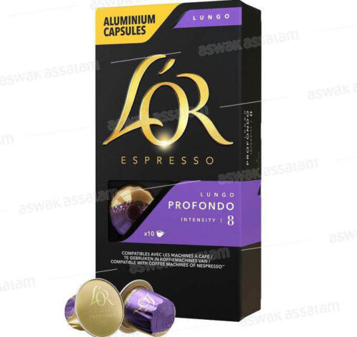 CAFE 10 CAPSULES N°08 PROFONDO L’OR