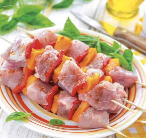 BROCHETTES DE CUISSE DE DINDE 1KG