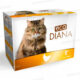 PATE DE POULET EN BARQUETTE POUR CHAT 12*100G PACK ECO DIANA