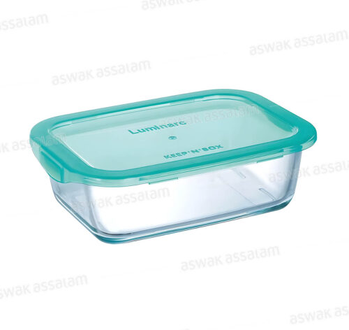 BOITE DE CONSERVATION RECTANGULAIRE EN VERRE 82CL KEEP’N BOX LUMINARC