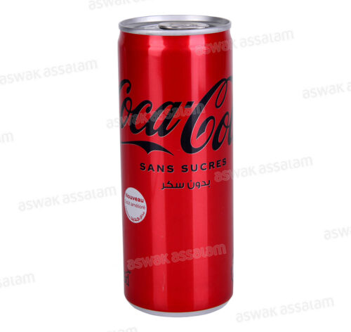 COCA COLA ZERO CANETTE 25CL