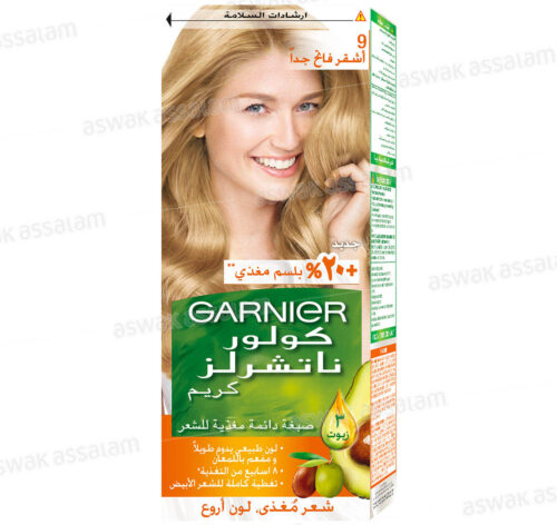 COLORATION 9 BLOND TRES CLAIR COLOR NATURALS GARNIER
