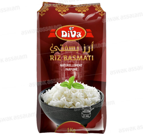 RIZ BASMATI 1KG DIVA