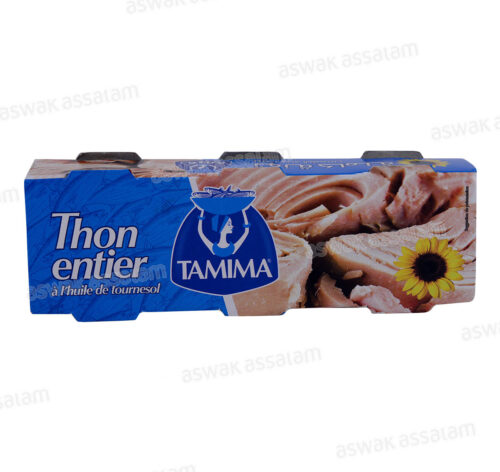 THON A L’HUILE DE TOURNESOL 3*80G TAMIMA