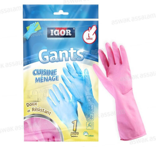 GANTS DE MENAGE LARGE IGOR