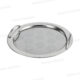 PLATEAU INOX ROND AVEC ANSES 35,5CM