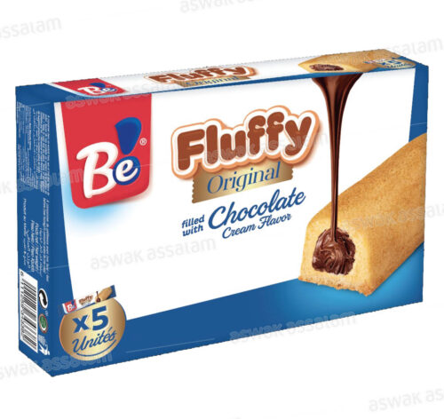 GENOISE FLUFFY CHOCOLAT ORIGINAL 5*48G PACK BE