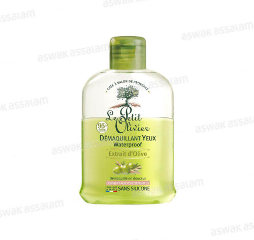 DEMAQUILLANT YEUX WATERPROOF EXTRAIT D’OLIVE 125ML LE PETIT OLIVIER