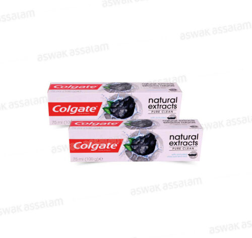 LOT DE 2 DENTIFRICES AU CHARBON 75ML COLGATE