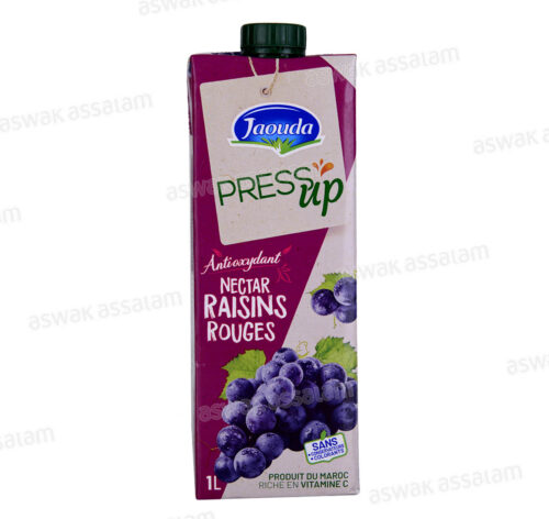 NECTAR RAISINS ROUGES 1L PRESS’UP JAOUDA