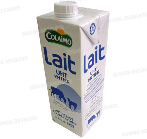LAIT UHT ENTIER 1L COLAIMO