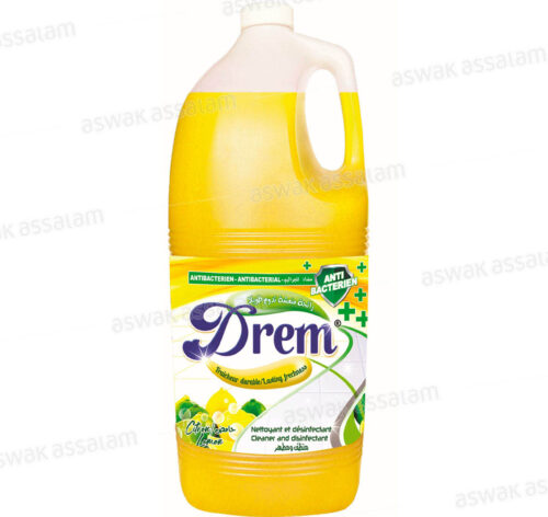 NETTOYANT SOL ET DESINFECTANT CITRON 5L DREM