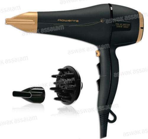 SECHE-CHEVEUX PRO AVEC ACCESSOIRES 2200W CV7846 MAGIC NATURE ROWENTA