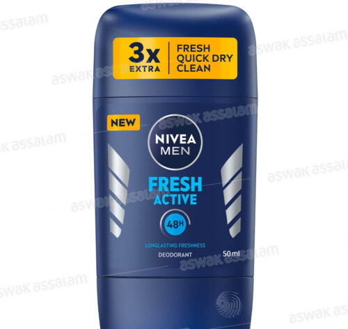 DEODORANT STICK FRESH ACTIVE 50ML NIVEA MEN