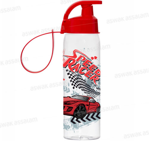 BOUTEILLE SPORT EN PLASTQIUE 500ML SPEED RACER