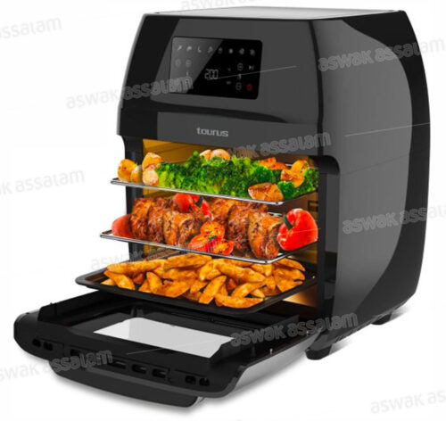 FRITEUSE AIR FRY ET GRILL 12L AVEC LEVIER DIGITAL 1700W TAURUS