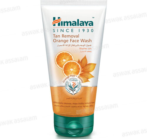 NETTOYANT VISAGE ECLAIRCISSANT A L’ORANGE 150ML HIMALAYA