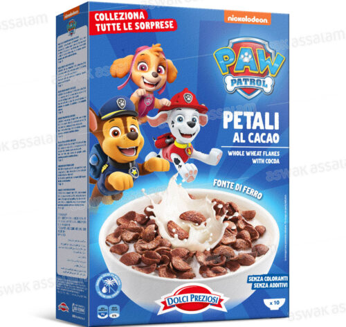 PETALES DE CEREALES AU CHOCOLAT PAW PATROL 300G DOLCI PREZIOSI