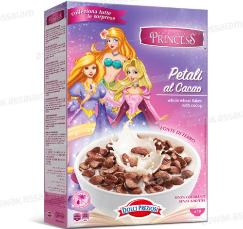 PETALES DE CEREALES AU CHOCOLAT PRINCESS 300G DOLCI PREZIOSI