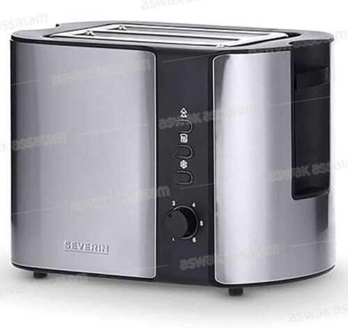 GRILL PAIN 800W INOX NOIR AT2589IX SEVERIN