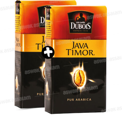 LOT DE 2 CAFES MOULUS JAVA TIMOR 200G LES CAFES DUBOIS
