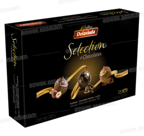 ASSORTIMENT DE CHOCOLATS 200G SELECTION DELAVIUDA