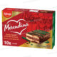 GENOISE FOURREE ET ENROBEE AU CACAO 10*33G PACK MERENDINA BIMO