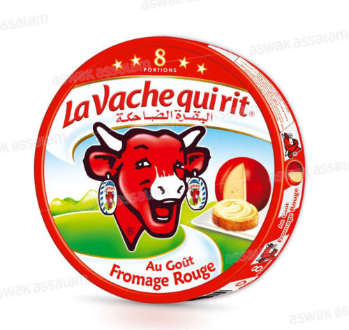 FROMAGE AU GOUT FROMAGE ROUGE 8 PORTIONS LA VACHE QUI RIT 