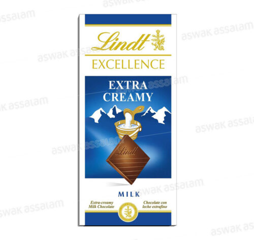 CHOCOLAT LAIT EXTRA CREMEUX 100G LINDT EXCELLENCE