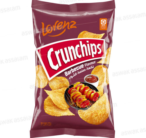 CRUNCHIPS BARBECUE 100G LORENZ