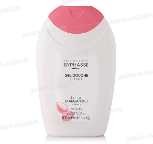 GEL DOUCHE A L’HUILE D’ARGAN 500ML BYPHASSE