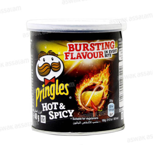 PRINGLES HOT & SPICY 40G