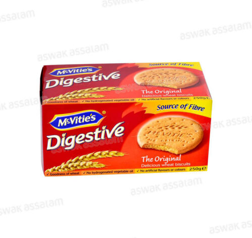 BISCUIT DIGESTIVE 250G MCVITIE’S
