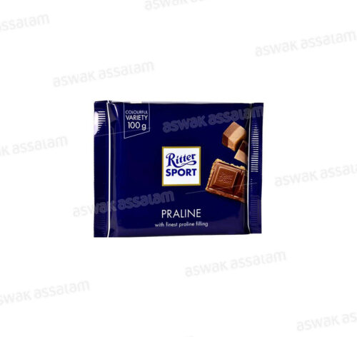CHOCOLAT PRALINE 100G RITTER SPORT