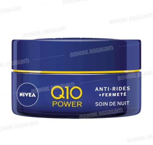 SOIN DE NUIT ANTI-RIDES ET FERMETE Q10 POWER 50ML NIVEA