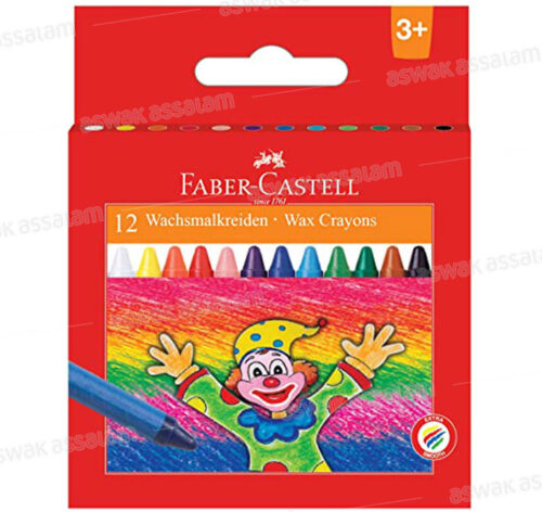 12 CRAYONS DE CIRE FABER-CASTELL