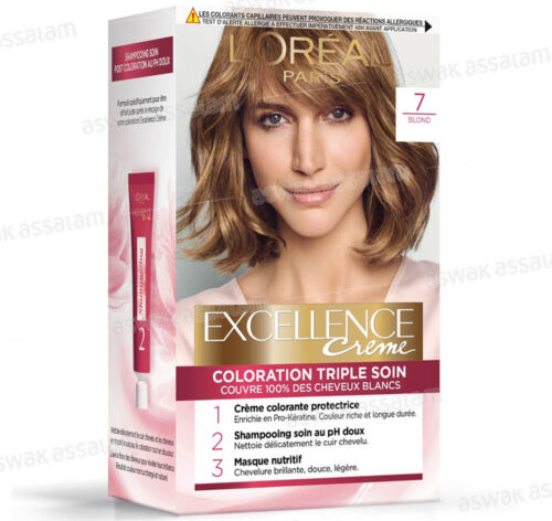 COLORATION CREME 7 BLOND EXCELLENCE