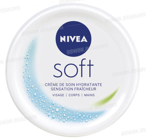 CREME HYDRATANTE VISAGE CORPS ET MAINS 100ML NIVEA SOFT