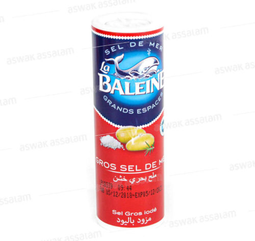 GROS SEL DE MER 250G LA BALEINE