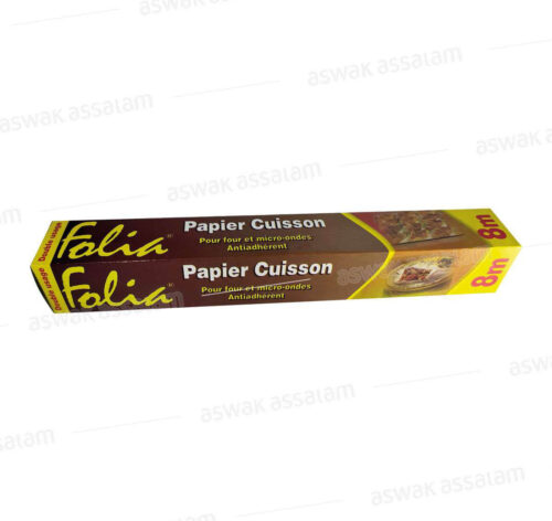 ROULEAU PAPIER CUISSON 8M/30CM FOLIA