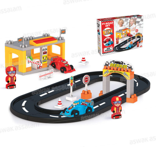 CIRCUIT DE COURSE A CONSTRUIRE 49 PIECES