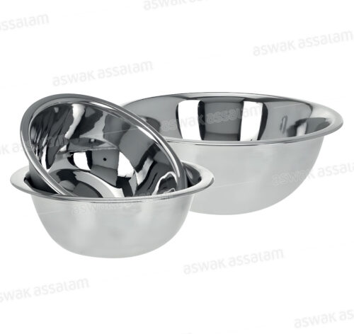 SET DE 3 BOLS A MELANGER EN INOX 700-900-1900ML