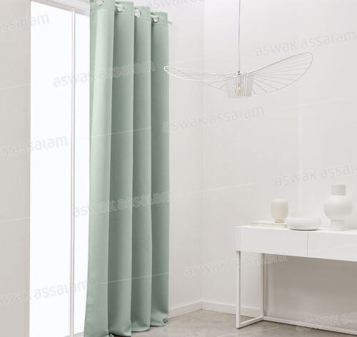 RIDEAU OCCULTANT 140X240CM VERT CELADON