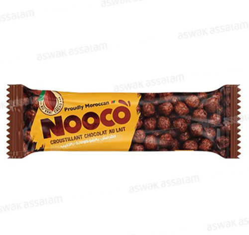 BARRE CROUSTILLANTE CHOCOLAT AU LAIT 18G NOOCO