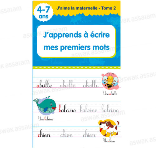 JAPPRENDS A ECRIRE MES PREMIERS MOTS