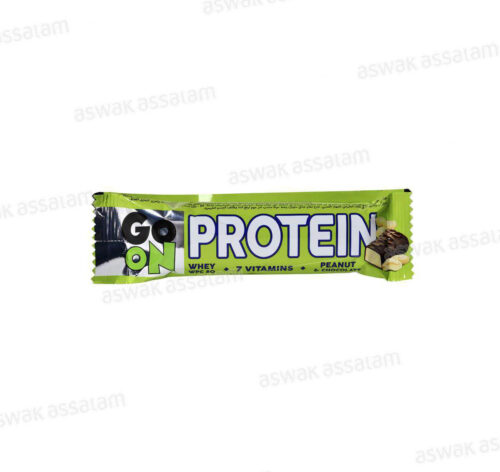 BARRE PROTEINEE PEANUT GO ON 50G SANTE