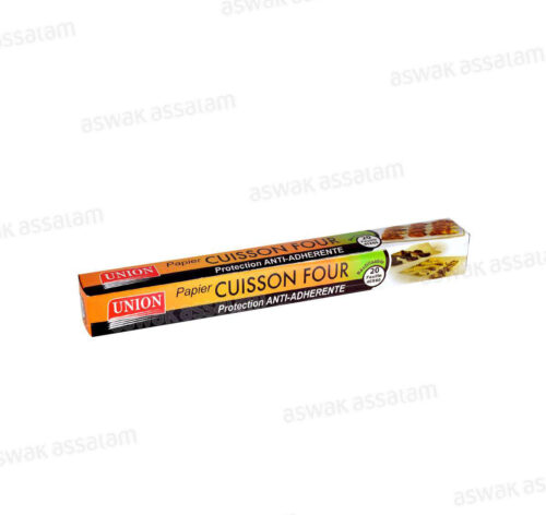 PAPIER CUISSON 20 FEUILLES 40X60CM UNION